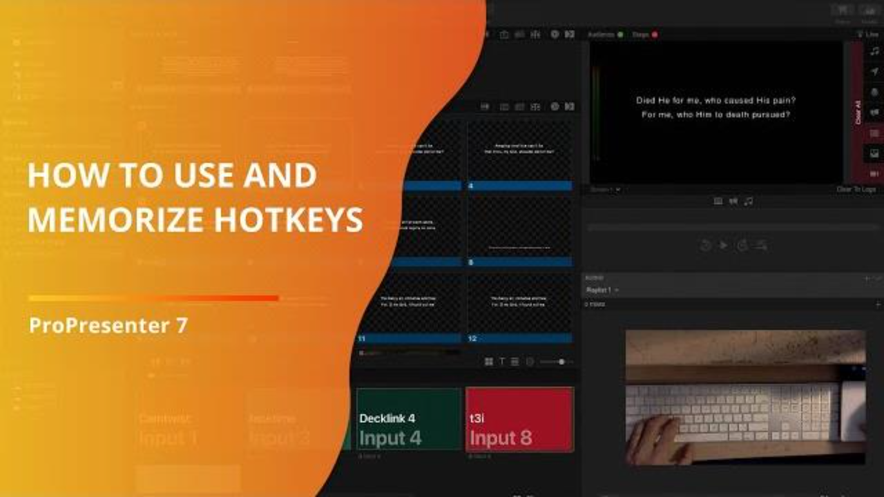 propresenter tutorials propresenter tutorials